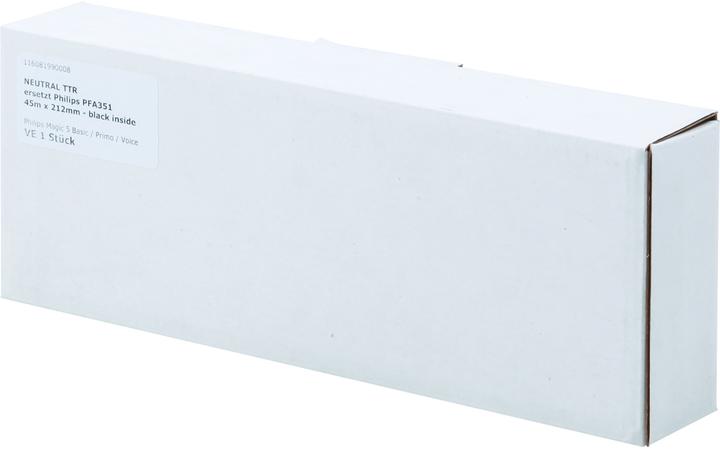 Immagine prodotto Soennecken Rotolo a trasferimento termico PFA351 140 pagine nero (FC)