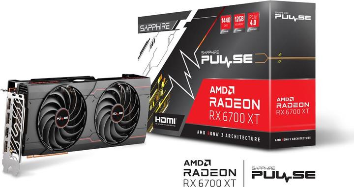 Produktbild Sapphire Radeon RX 6700 XT Pulse (12 GB)