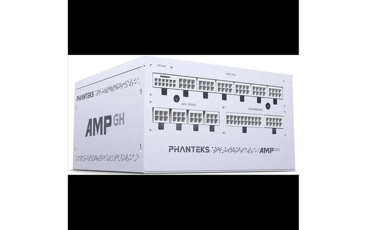 Actual product image Phanteks AMP GH 1000W 80 PLUS Platinum power supply, PCIe 5.1, ATX 3.1 - 1000 Watt, white (1000 W)