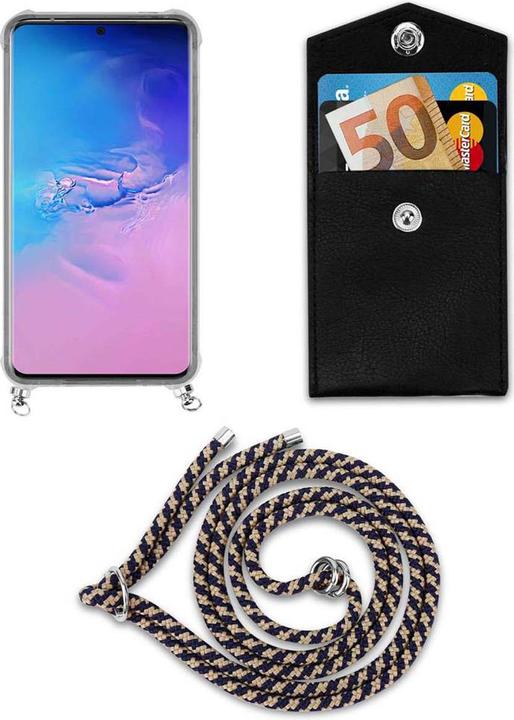 Produktbild Cadorabo TPU Handy Kette SILBER Cover