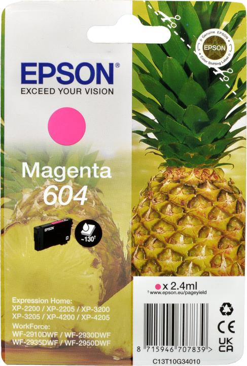 Image du produit Epson 604 (M)