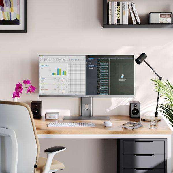 Produktbild Alogic EDGE 34 Ultrawide Monitor Space Gray (3440 x 1440 Pixel, 34")