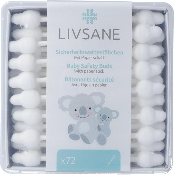 Actual product image Livsane Safety cotton swab