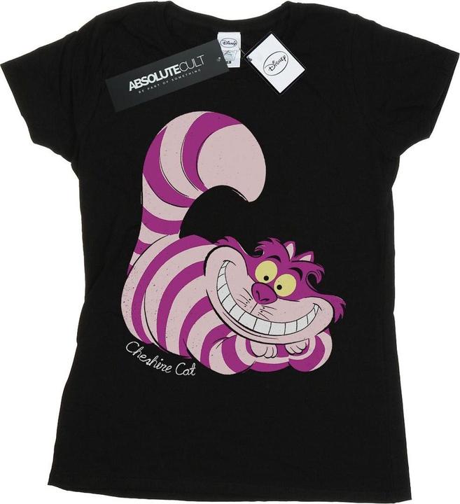 Immagine prodotto Alice In Wonderland Maglietta Aderente Gatto di Cheshire Donna (XS)