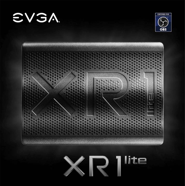 Produktbild EVGA XR1 Lite Capture Device, 4K Pass Through, Audio Mixer - USB 3.0