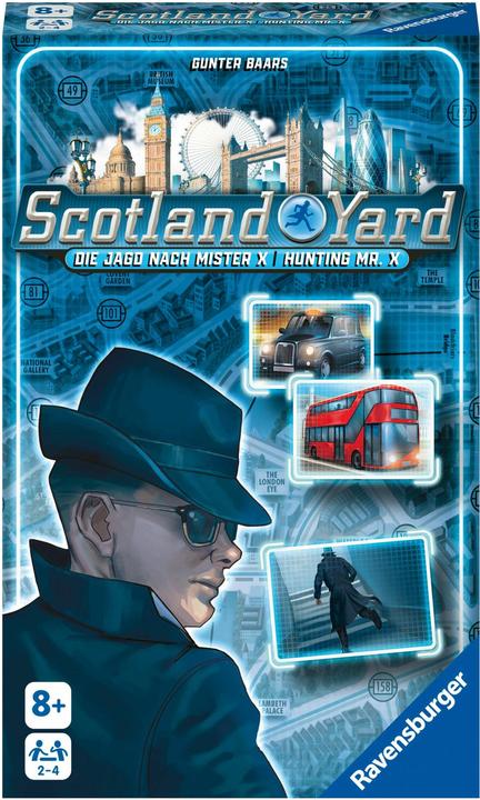 Image du produit Ravensburger 22451 - Scotland Yard, jeu à emporter pour 2-4 joueurs, jeu de stratégie à partir de 8 ans (Allemand, Espagnol, Français, Néerlandais, Italien, Portugais)