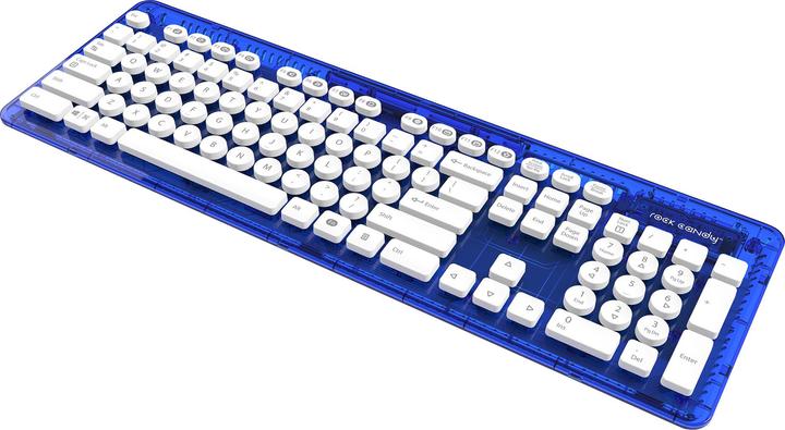 PDP PC - Wireless Tastatur Rock Candy - blau (DE, Kabellos)
