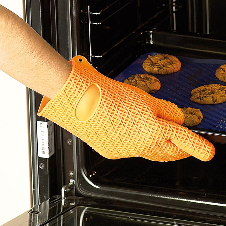 Produktbild Rosenstein & Söhne Silikon Hitzeschutzhandschuh (Silikon)