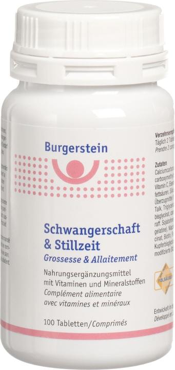 Burgerstein Schwangerschaft und Stillzeit (100 Stück, Tabletten, 135 g)