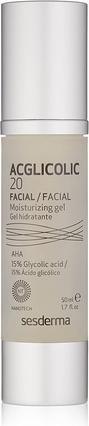 Actual product image Sesderma Acglicolic 20 Moisturising Gel 50 ml (50 ml, Face gel)