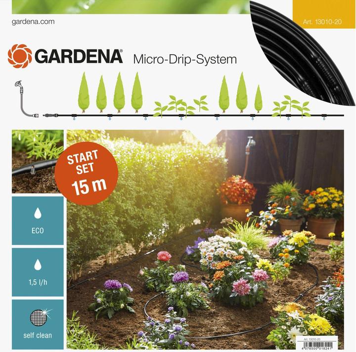 Productafbeelding Gardena MDS Start Set Plantrijen S (Set druppelirrigatie)