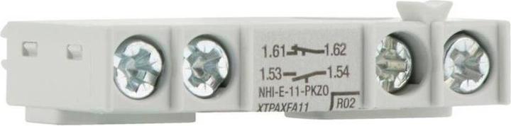 Produktbild Eaton 082882 NHI-E-11-PKZ0 Hilfsschalter Einbau 250 V/DC 2 A 1 Schliesser, 1 Öffn