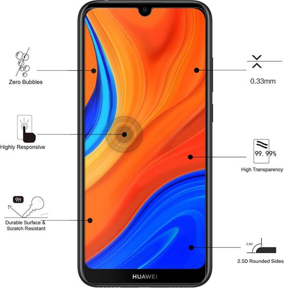 Produktbild Eiger Mountain Glass Clear (1 Stück, Huawei Y6 (2019), Huawei Y6s, Huawei Y6 Pro (2017))