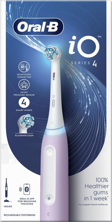 Immagine prodotto Braun Eltand Setola iO4 Lavanda Senza TC (Spazzolino oscillante)