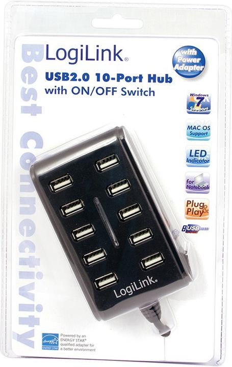 Produktbild LogiLink DUPLIKAT UA0125 (USB-A, 10 Ports)