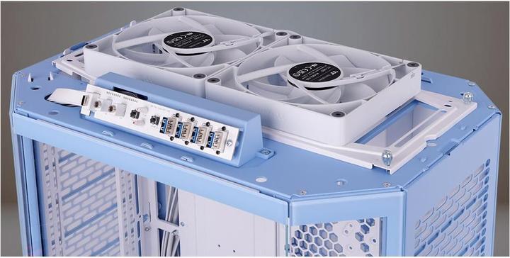 Productafbeelding Thermaltake The Tower 600 Hydrangea Blue (ATX, Mini-ITX, mATX)