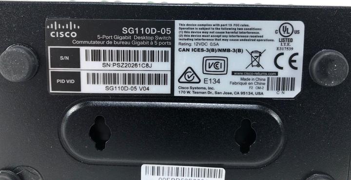 Image du produit Cisco Sg110d-05 (5 ports)