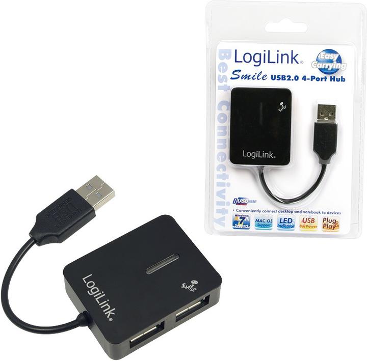 Produktbild LogiLink Smile (USB-A, 4 Ports)