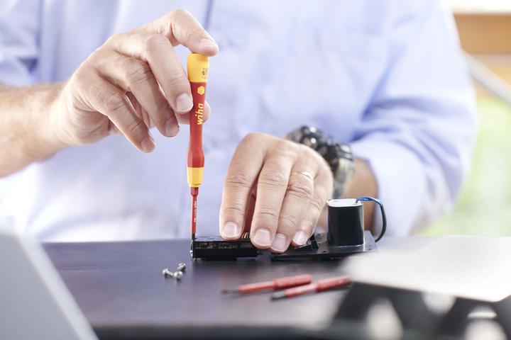 Actual product image Wiha PicoFinish slimVario (Slotted screws, Pozidriv cross recess (PZ), Phillipps cross recess (PH))