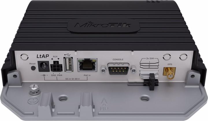 Produktbild MikroTik LTE-Router RBLtAP-2HnD&R11e-LTE WLAN, GPS, Outdoor