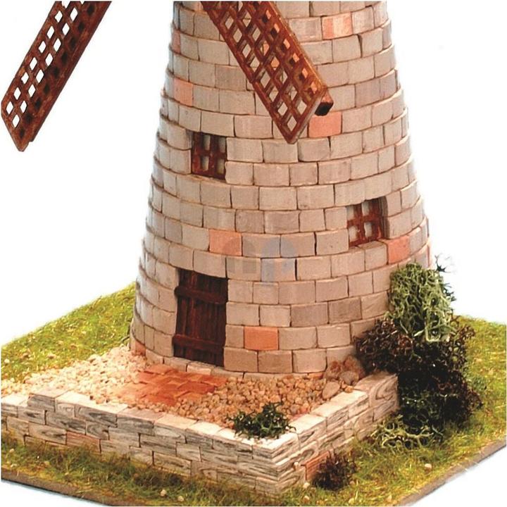 Image du produit Block Cuit. Kit maquette 3D en céramique -Ancien moulin à vent (20 x 17 x 20 cm)