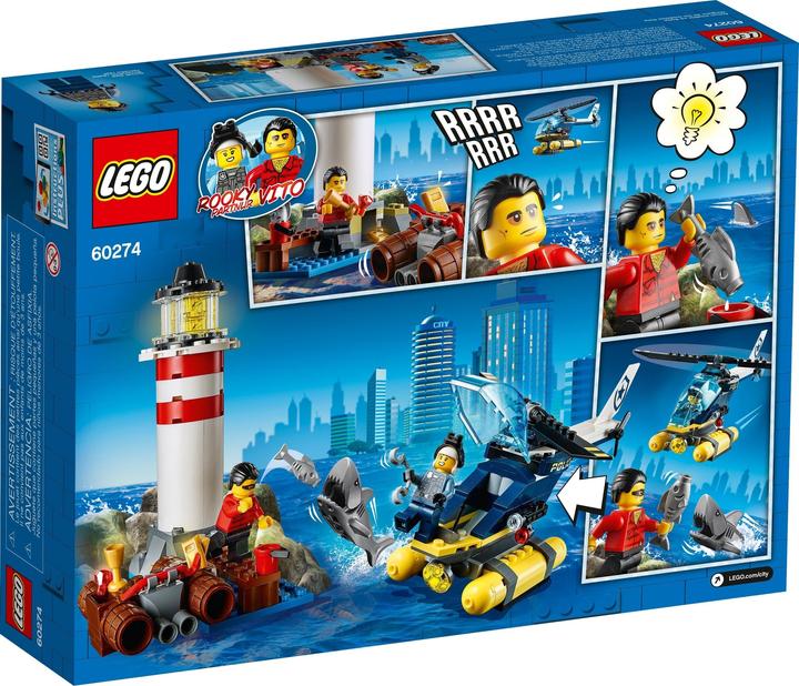 Actual product image LEGO City arrest at the lighthouse (60274, LEGO City)
