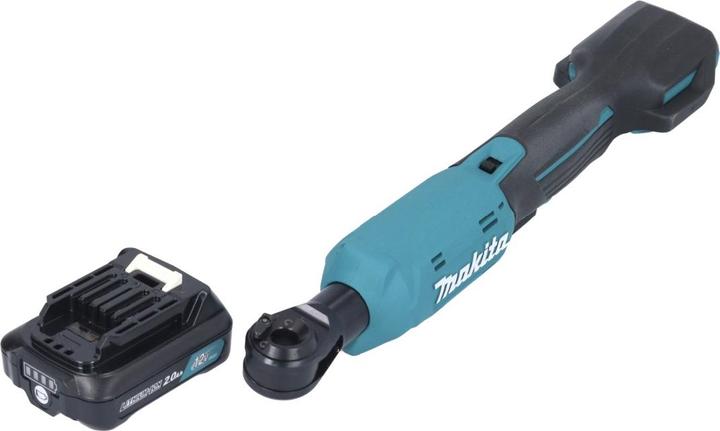 Immagine prodotto Makita WR 100 DA1 Cricchetto a batteria 12 V 47,5 Nm 1/4" 3/8" + 1x batteria 2,0 Ah - senza caricatore (3/8", 1/4")