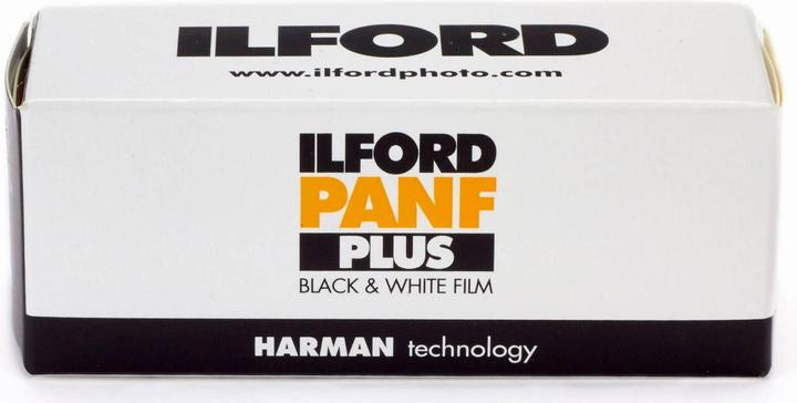 Actual product image Ilford Pan F plus 120