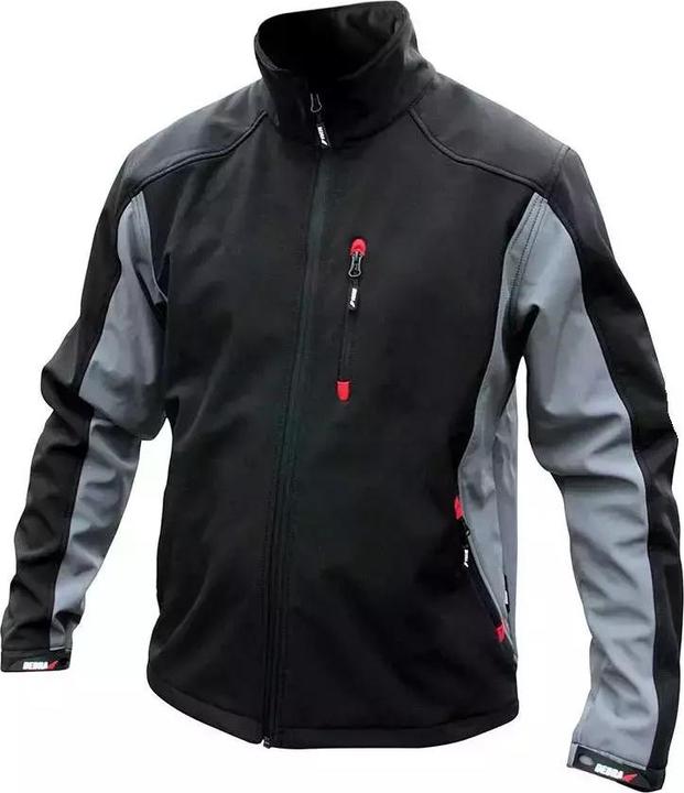 Produktbild Dedra Softshelljacke 96 % Polyester + 4 % Elasthan Grösse XXL (BH6KS-XXL) (XXL)