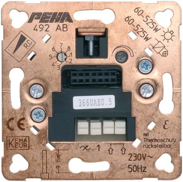 Immagine prodotto Peha Inserto per dimmer e interruttori ad incasso