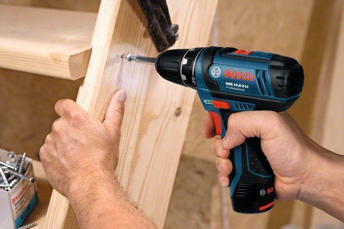 Actual product image Bosch Professional GSR 12V-15 Professional (Rechargeable battery operated)