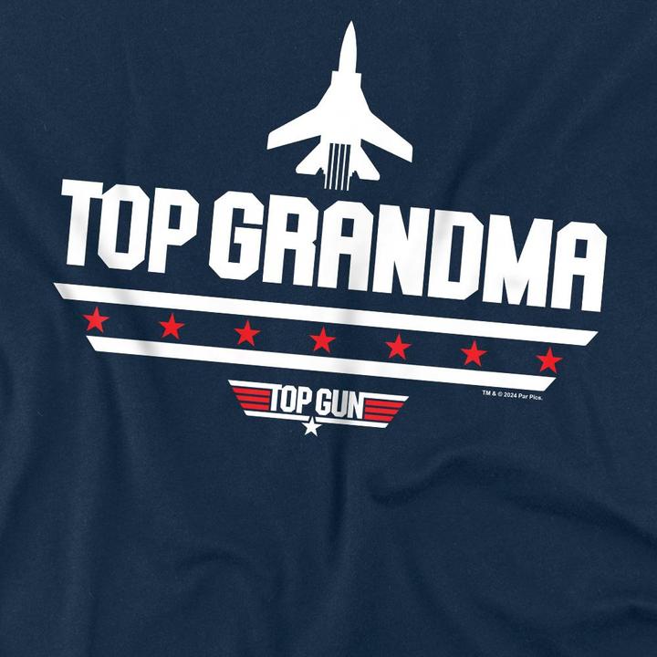 Immagine prodotto Top Gun Top Grandma Maglietta Festa della Mamma Uomo (L)