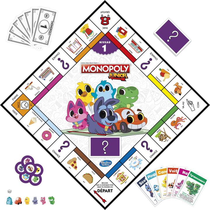 Produktbild Monopoly Junior (Französisch)