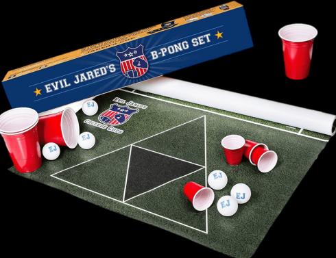 Image du produit MrPong Evil Jared's Beer Pong Matten Set