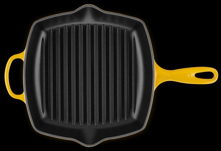 Produktbild Le Creuset Grillpfanne SIGNATUR dunkelgelb (Grillpfanne, Gusseisen)