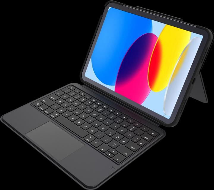 Actual product image Deqster Smart Combo Touch Keyboard iPad 10.9", Apple smart connector, Deutsches Layout (QWERTZ) (DE)