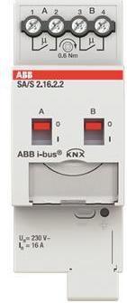 Immagine prodotto ABB Attuatore per interruttori, 2-gang, 16A, REG SA/S2.16.2.2 (Attuatore dell'interruttore)