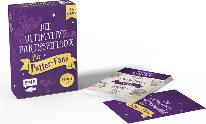 Immagine prodotto Gioco di carte: la scatola di giochi per feste definitiva per i Potterheads (Tedesco)