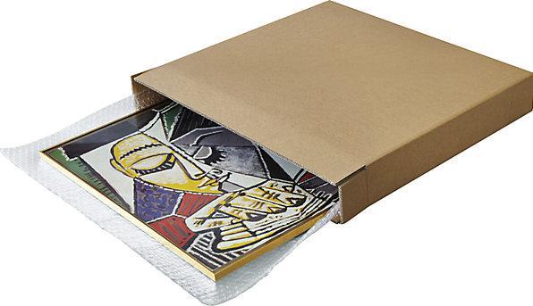 Image du produit kaiserkraft Carton pour tableaux, 2 cannelures, dim. int. 440 x 60 x 340 mm, à partir de 10 (1 x)