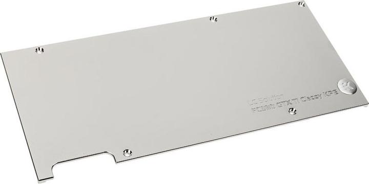 Actual product image EKWB EK-FC980 GTX Ti Classy KPE Backplate - Nickel