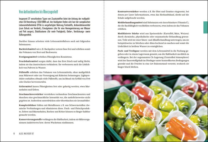 Nährwerte und Zutaten Besser essen ohne Zusatzstoffe (Deutsch, Annette Sabersky, 2019)