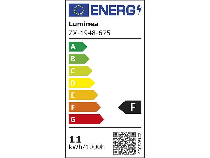 Etichetta energetica Luminea Set di 8 riflettori LED R80 (E27, 11 W, 950 lm, 8 x, F)