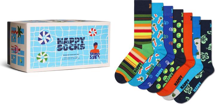 Produktbild Happy Socks Strümpfe SEVEN DAY VACAY Socken 7er Pack (7er Pack, 36 - 40)
