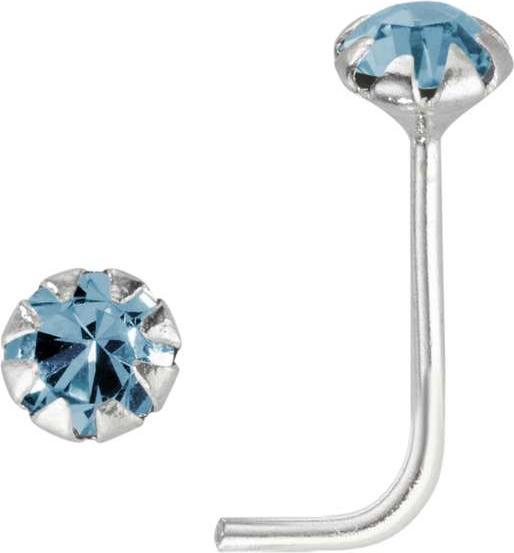 Produktbild Bijouteria Nasenpiercing (Silber 925, Kristall)