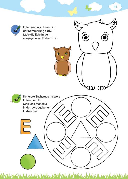 Produktbild Mein grosses buntes Kindergarten-Rätselbuch (Deutsch, Klett Lerntraining, 2023)