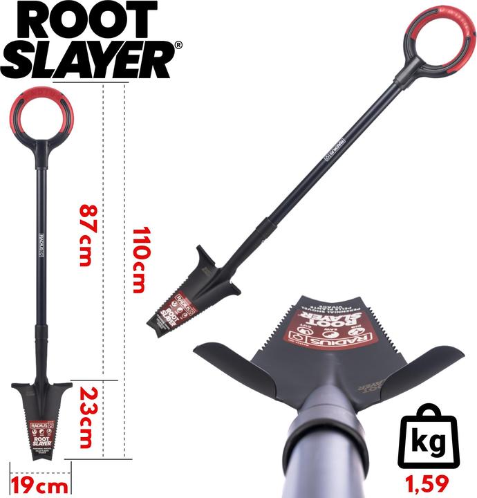 Actual product image Root Slayer Beetspaten Pro