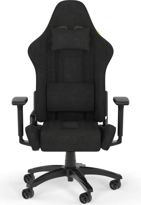 Actual product image Corsair Tc100 Relaxed Chair Black/Black