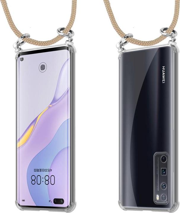Produktbild Cadorabo TPU Handy Kette SILBER Cover
