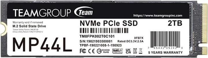 Produktbild Teamgroup MP44L (2000 GB, M.2 2280)