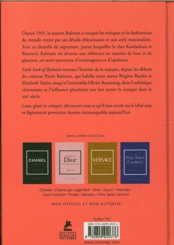Image du produit Petit livre de Balmain (Français, Homer Karen, 2024)